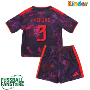 Bayern Munich Kim Min-jae #3 Replik 3rd trikot Kinder 2026-27 Kurzarm (+ Kurze Hosen)